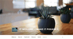 Desktop Screenshot of it-weiland.de